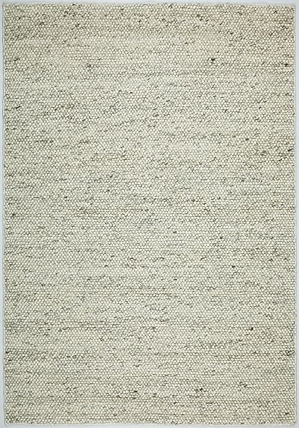 my home Wollteppich "Wolly, Wolle" rechteckig 14 mm Höhe handgewebt, Handwe günstig online kaufen