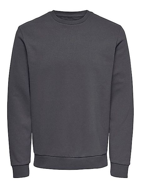 ONLY & SONS Sweatshirt Basic Langarm ohne Kapuze ONSCERES ONSCERES CREW NEC günstig online kaufen