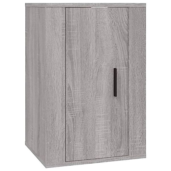 Vidaxl 4-tlg. Tv-schrank-set Grau Sonoma Holzwerkstoff günstig online kaufen