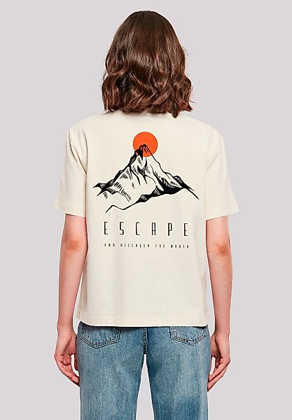 F4NT4STIC T-Shirt "Escape Discover the World Mountain" Premium Qualität, ES günstig online kaufen