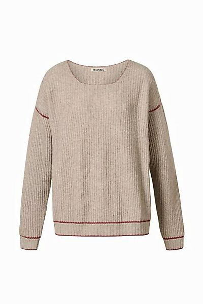 DAINIKA Wollpullover Warmer Damen Strickpullover aus Yakwolle mit Bündchen günstig online kaufen