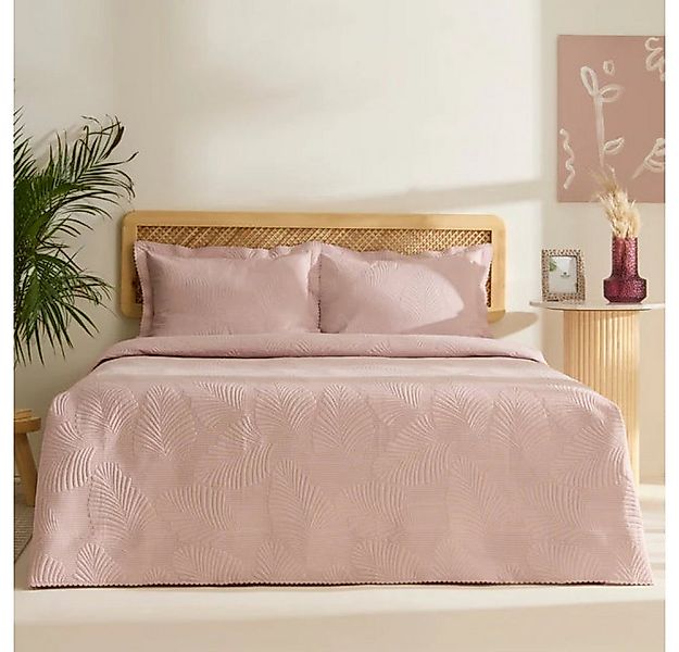 Karaca Tagesdecke Karaca Leaf Bedspread Set 230x240 cm + 2 Kissenbezüge - P günstig online kaufen