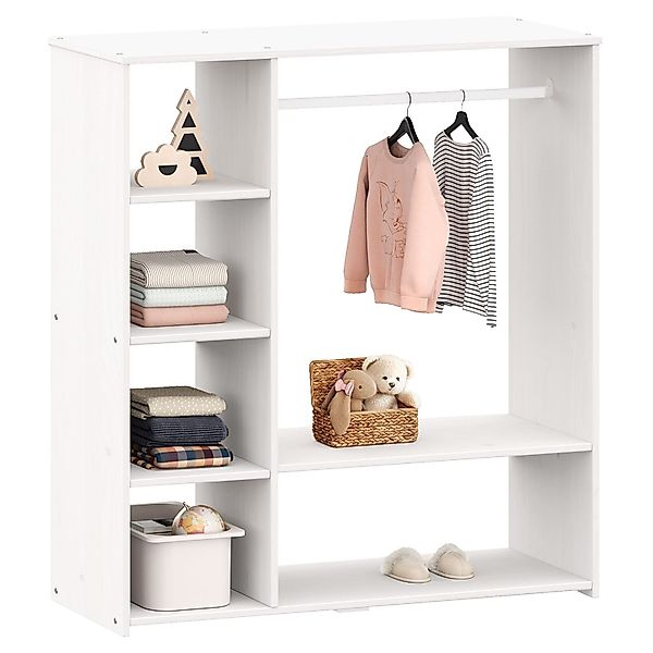 IDIMEX Kinderkleiderschrank RAFAEL Kinderschrank mit Kleiderstange günstig online kaufen