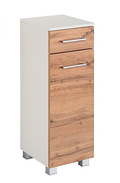Unterschrank 30 PARIS von Held Möbel Weiß / Wotan Eiche günstig online kaufen