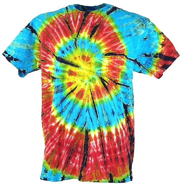 Guru-Shop T-Shirt Batik T Shirt, Herren günstig online kaufen