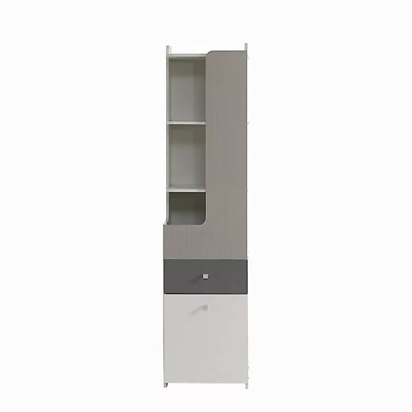 Yorbay Bücherregal Hochschrank mit Schubladen, 45 x 40 x 184 cm günstig online kaufen