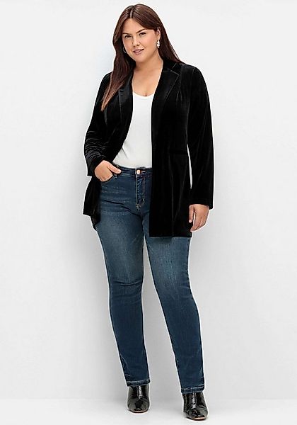 Sheego Blusenblazer Jackenblazer Langarm günstig online kaufen