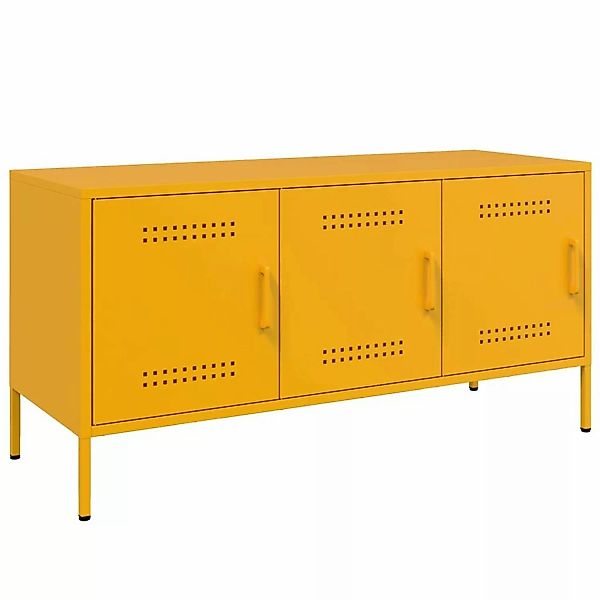 vidaXL TV-Schrank TV-Schrank Senfgelb 100,5x39x50,5 cm günstig online kaufen