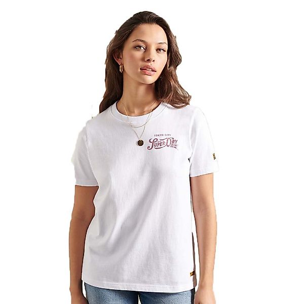 Superdry Glitter Sparkle Kurzärmeliges T-shirt S Optic günstig online kaufen