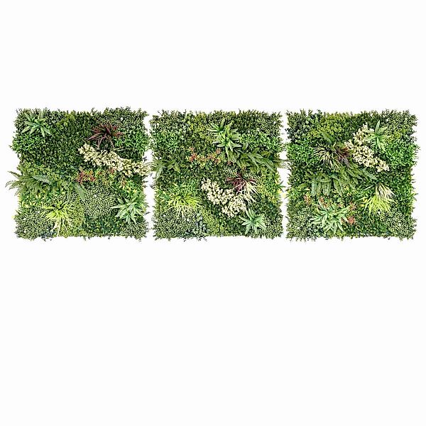 Kunstpflanze Künstliche Pflanzenwand Indoor & Outdoor, günstig online kaufen