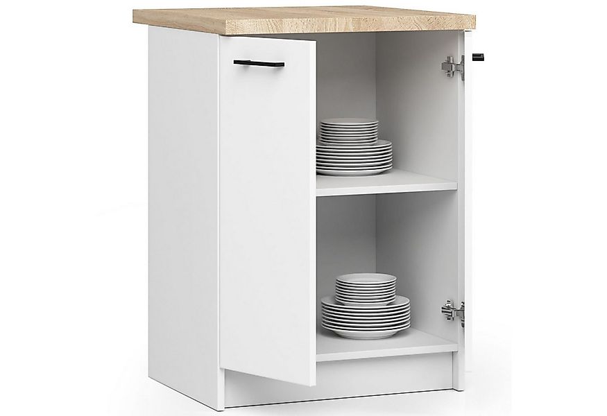 Raumhirsch Furniture Unterschrank Moderner Küchenunterschrank - 2 Innenrega günstig online kaufen