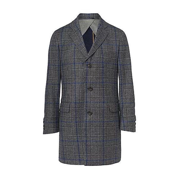Hackett Sr Wolle Double Face Pow Blazer 50 Grey / Blue günstig online kaufen