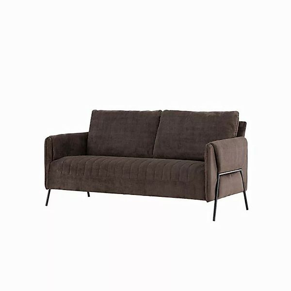 ebuy24 Sofa Indigo Sofa 2-Sitzer braun. günstig online kaufen