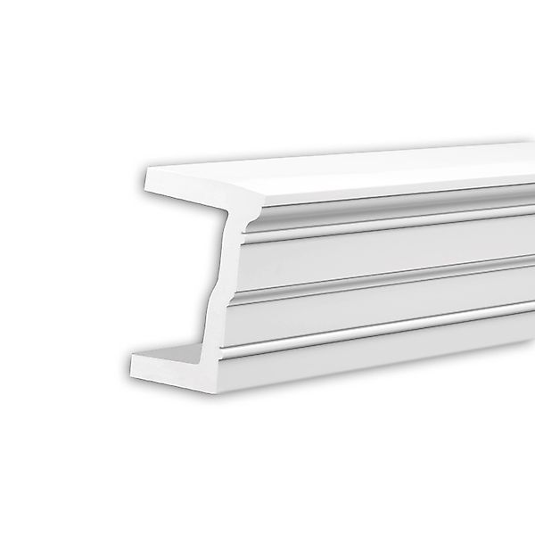 PROFHOME 434301 Architrav Fassadenprofil Stuckleiste Außenstuck 2 m 200 cm günstig online kaufen