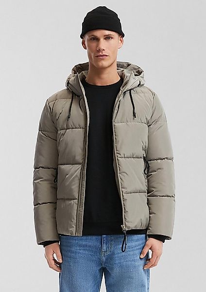 QS Winterjacke Outdoor-Jacke Sportive Pufferjacke mit Reißverschlusstaschen günstig online kaufen