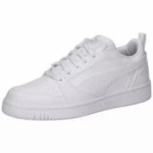 PUMA Rebound v6 Low Sneaker Herren weiß|weiß|weiß günstig online kaufen
