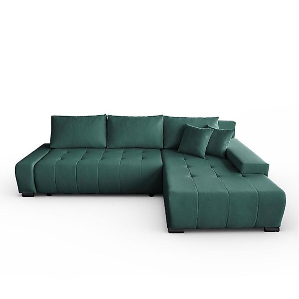 Beautysofa Ecksofa DRACO mit Schlaffunktion und günstig online kaufen
