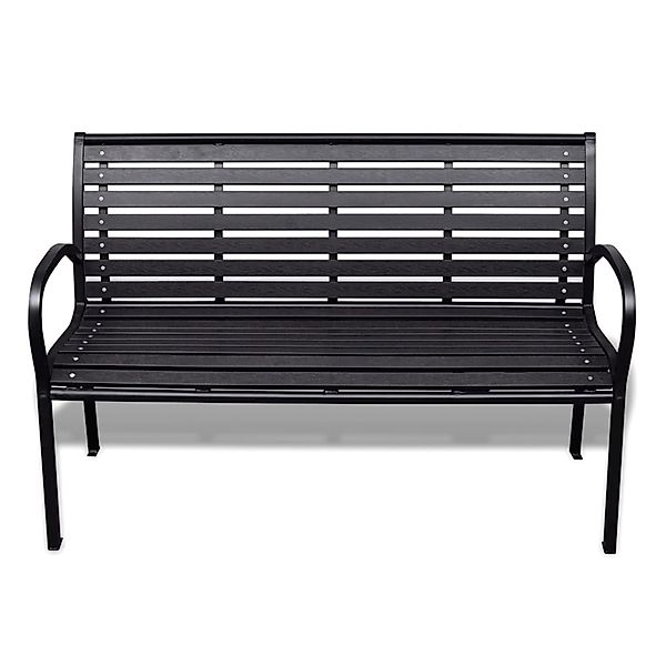 vidaXL Gartenbank Gartenbank 125 cm Stahl günstig online kaufen