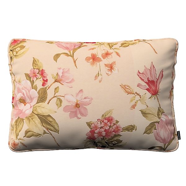 Kissenhülle Gabi mit Paspel 60x40cm, creme-rosa, 60 x 40 cm, Londres (143-8 günstig online kaufen