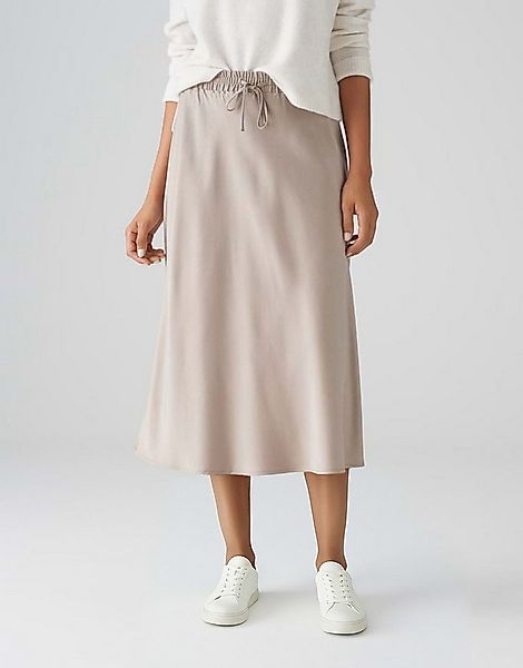 OPUS Satinrock Satinrock RAWI A-Linie aus glänzendem Viskose Mix günstig online kaufen