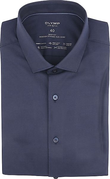 OLYMP Level Five Hemd Dunkelblau - Größe 40 günstig online kaufen