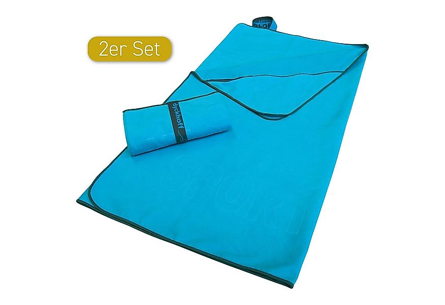 Dyckhoff Sporthandtuch Mikrofaser Sporttuch, Microfaser (2-St), auch als 2e günstig online kaufen