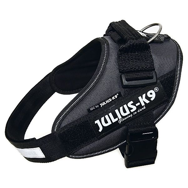 Julius-K9 Hunde-Powergeschirr Hundegeschirr anthrazit günstig online kaufen