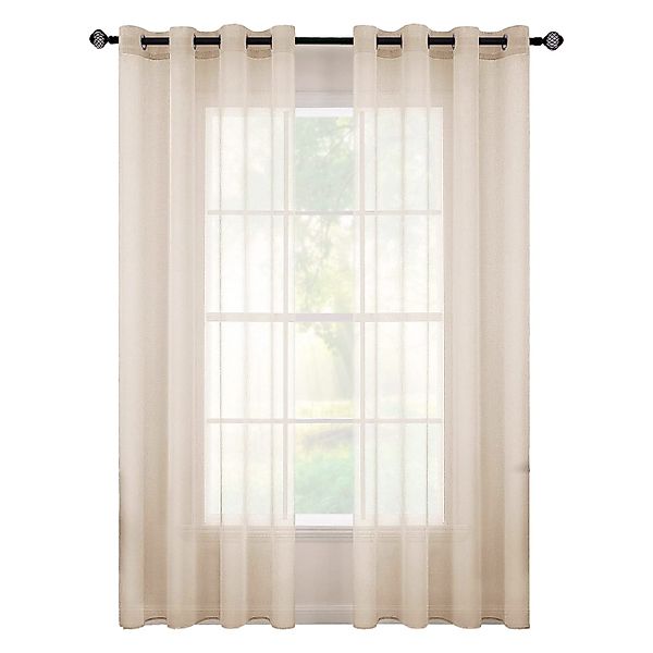 Coonoor Gardine Transparente Vorhänge, Voile-Vorhänge, dekorative günstig online kaufen