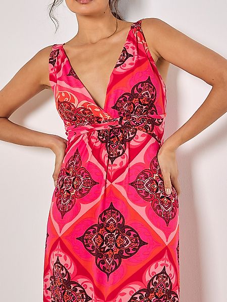 Apricot Maxikleid Bold tile jersey cami günstig online kaufen