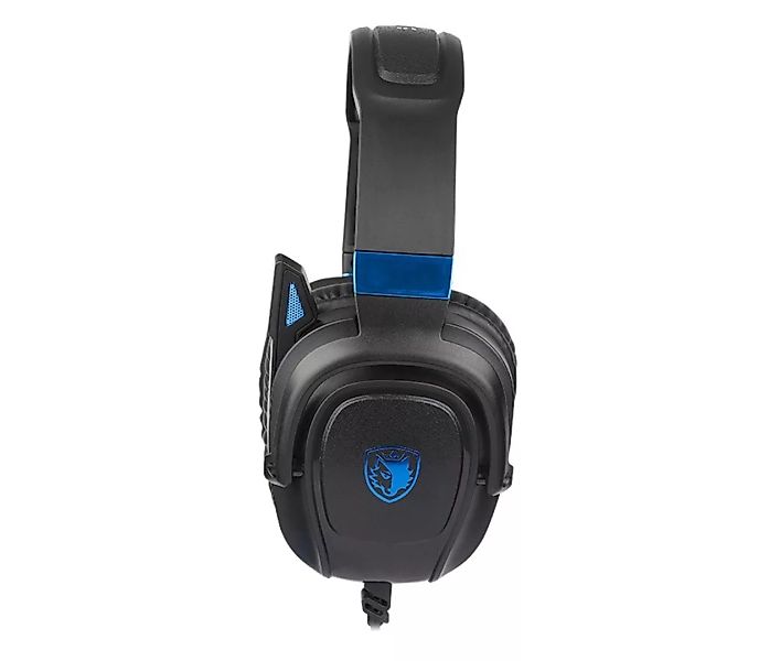 Sades Zpower SA-732 Gaming Headset, schwarz/blau, USB, kabelgebunden Gaming günstig online kaufen