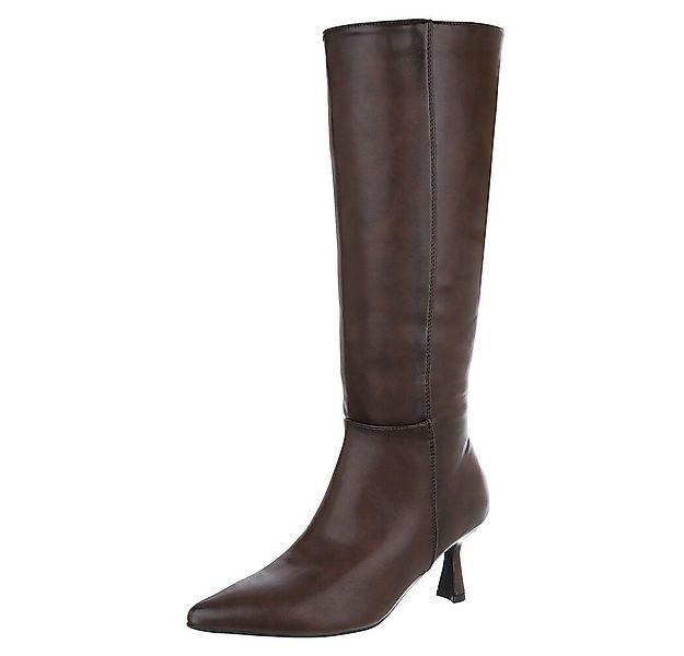 Ital-Design Elegante Damenstiefel mit Absatz für jeden Anlass Stiefel (9015 günstig online kaufen