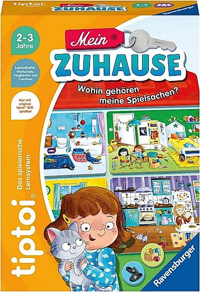 Ravensburger Puzzle tiptoi® Mein Zuhause, Puzzleteile, Made in Europe günstig online kaufen