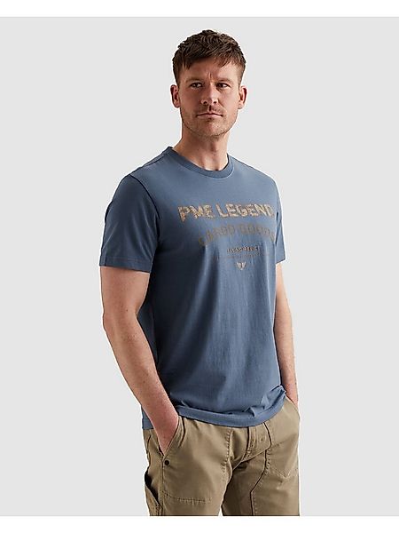 PME LEGEND T-Shirt Short sleeve r-neck single jersey graphic mit Logo Print günstig online kaufen