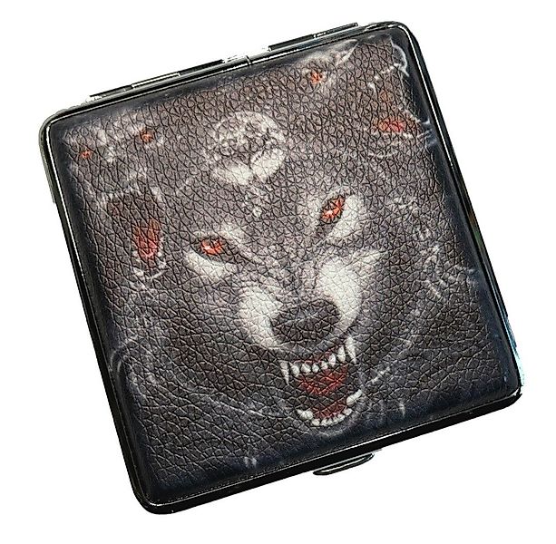 Westernlifestyle Aufbewahrungsbox Zigarettenetui Wolf Adler günstig online kaufen