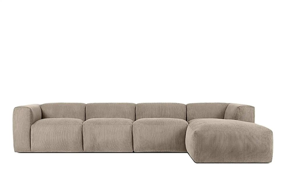 KONSIMO Ecksofa  Buffo ¦ beige ¦ Maße (cm): B: 365 H: 73 Polstermöbel > Sof günstig online kaufen