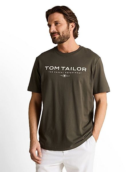 TOM TAILOR T-Shirt Sommershirt mit Frontprint günstig online kaufen