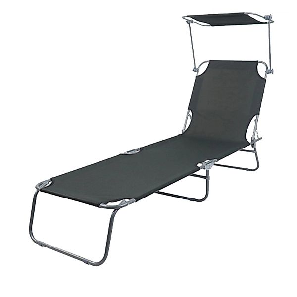 Mojawo Gartenliege Sonnenliege Relaxliege 3 Bein Campingliege Klappbar Mit günstig online kaufen