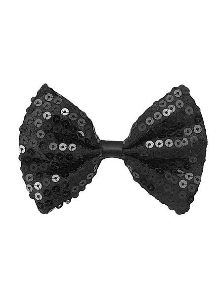 Widdmann Fliege Fliege Pailletten schwarz Fliege mit glitzerndem Besatz für günstig online kaufen