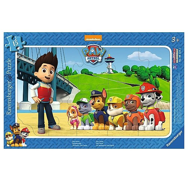 Ravensburger Verlag GmbH Rahmenpuzzle Ravensburger Rahmenpuzzle PAW PATROL günstig online kaufen