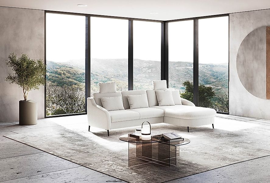 sit&more Ecksofa »Soul L-Form« wahlweise mit Bettfunktion und Bettkasten od günstig online kaufen