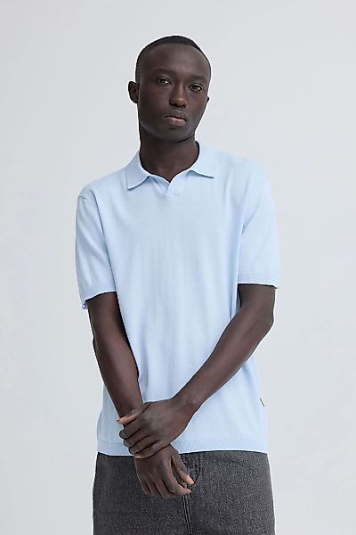 Blend Poloshirt "BHDao Polo" Modernes Feinstrick-Shirt mit V-Ausschnitt und günstig online kaufen