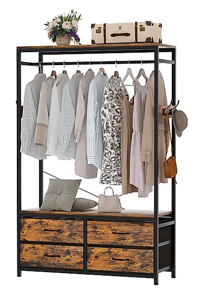 Yorbay Kleiderständer Garderobenständer Kleiderständer 100 x günstig online kaufen