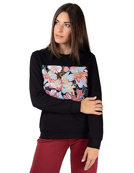Damen Sweatshirt "Dori" Aus Buchenholz Faser | Maxi Blumen günstig online kaufen