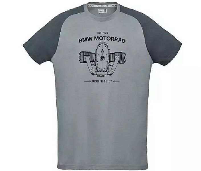 BMW T-Shirt BMW M Performance Motorsport T-Shirt grau Boxer Motorrad günstig online kaufen