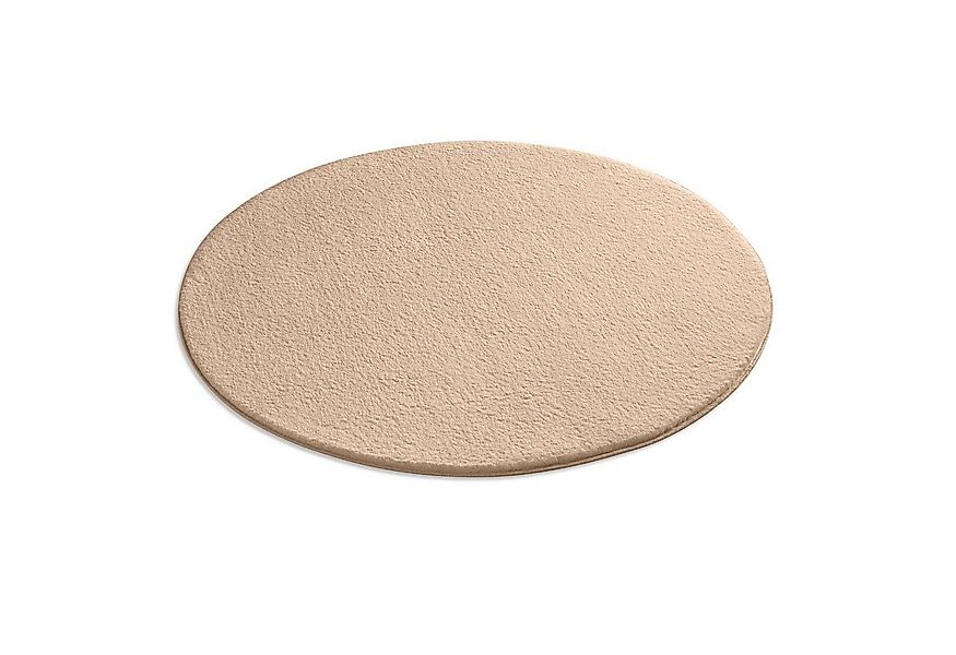 TaraCarpet Teppich Supersoft Kurzflorteppich Fiona Uni, rund, Höhe: 14 mm, günstig online kaufen