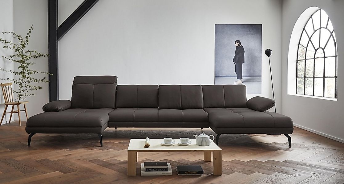 andas Wohnlandschaft "Stenlille Multifunktions-Sofa, U-Form", incl. Sitztie günstig online kaufen