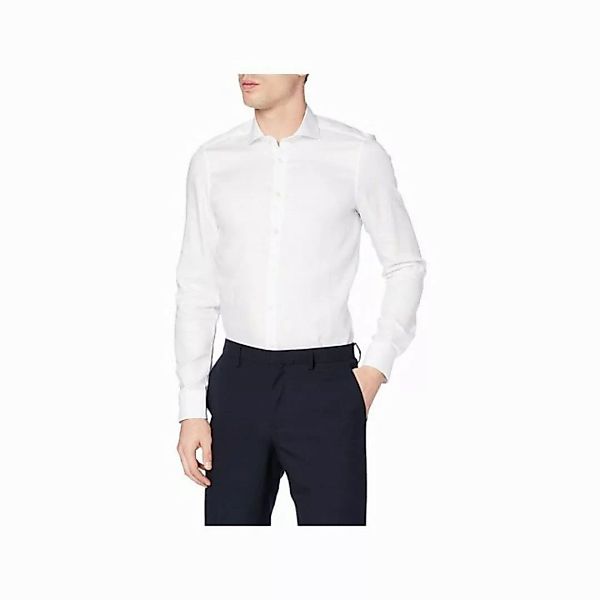 Pure Businesshemd Slim Fit stark tailliert bügelfrei Haifischkragen günstig online kaufen