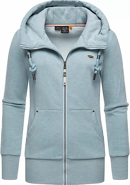 Ragwear Sweatjacke "Neska Zip", sportlicher Damen Hoodie mit Kapuze günstig online kaufen