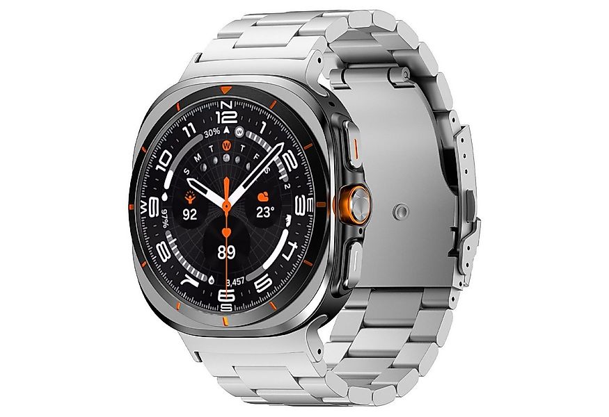 Wigento Smartwatch-Armband Für Samsung Galaxy Watch Ultra 47mm Three Bead M günstig online kaufen