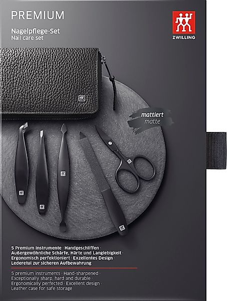 Zwilling Maniküre-Etui PREMIUM BLACK, 5 tlg., günstig online kaufen